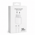 Cargador Carga Rápida 35W para iPhone (Tipo C) + Cable 1m