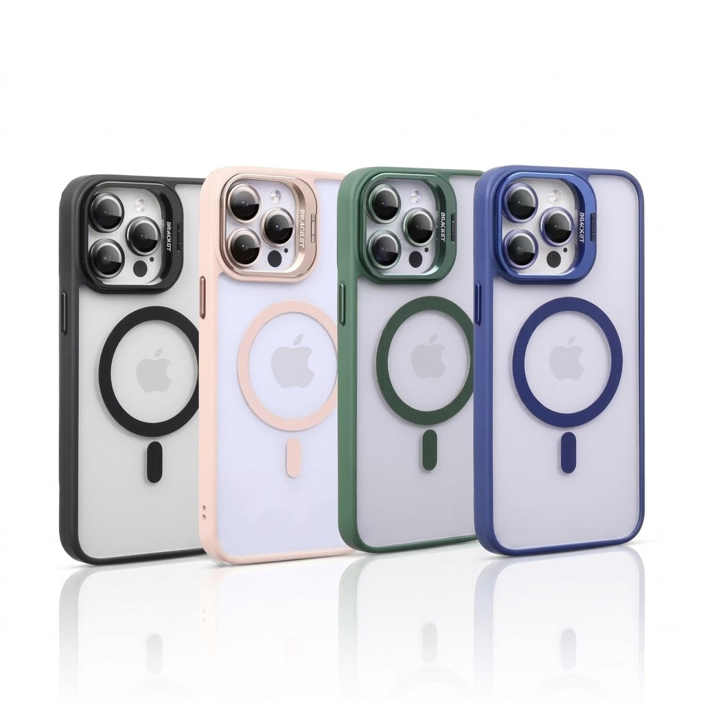 Funda Transparente con MagSafe y Protector de Cámara para iPhone